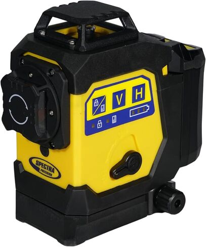 Spectra Precision LT180G Green Crossline & 4-Point Laser with Bracket, Target, Hard Case & Li-Ion Battery Charger — ±1/8″ Accuracy, Self-Leveling, Dual Mode in Saudi Arabia