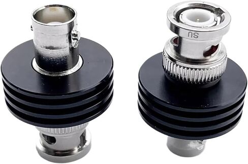 Attenuator DC-6GHz 5 Watt BNC Male to Female Fixed Attenuator 5W Q9 50Ohm BNC Type Coaxial Connector for Test(6db) in Saudi Arabia