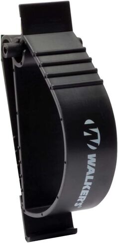 Walker's Game Ear Belt Clip Holder for Ear Muffs, Glasses, Rope, Ect, Black, One Size (GWP-BELTLOOP) in Saudi Arabia