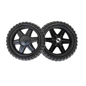 Cart Wheels Replacement Anti Slip Tire Wheel Wheelchair Caster 1Pcs(15cm-02) in Kuwait