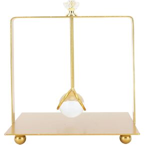Metal Napkin Holder for Tables, Modern Style Lift Handle Square Paper Napkin Holders for Restaurant, Hotel, Home, Office (Gold) in Kuwait