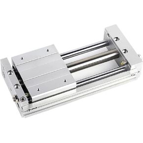 1pcs Magnetic Coupling Rodless CY1L Pneumatic Cylinder Long Stroke Ball Sleeve Bearing CY1L10 15 20 25 32 40-100 300 800 1000 1500(Stroke 1200mm,CY1L40) in Kuwait