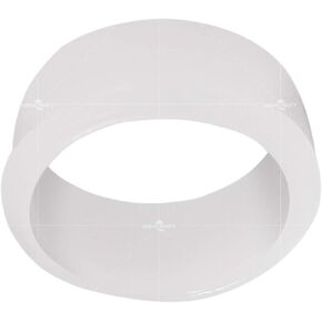 Highcraft D73-38 Sleeve for Compression Pipe Fittings; 3/8" OD. Connection; White Delrin 100 Pack in Saudi Arabia