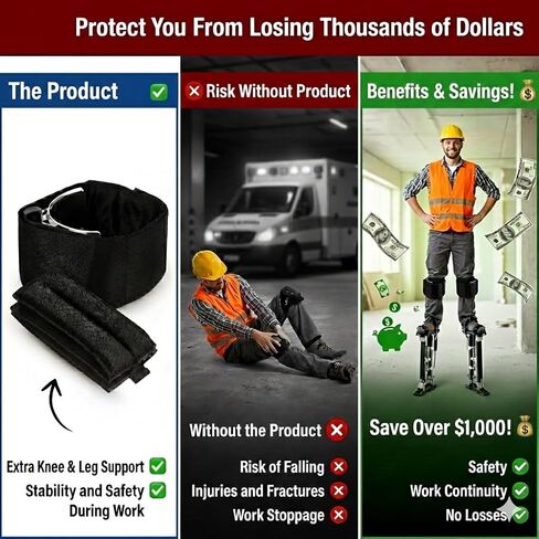 Premium 1Pair Drywall Stilts Straps Stilt Straps Adults Cinching Comfortable Pads Stability Suitable for All Day Wear Compatible with Various Stilt Brands Drywall Accesories Replacement Parts Tools in Saudi Arabia