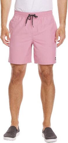 Quiksilver - شورت رجالي للاستخدام اليومي Solid Volley 15، اللون أكوا سكاي، المقاس: متوسط in Saudi Arabia