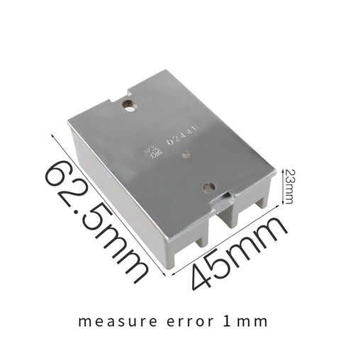 1 قطعة 40A مرحل الحالة الصلبة SSR-40AA مدخلات 80-250VAC مخرج 24-380VAC in Kuwait