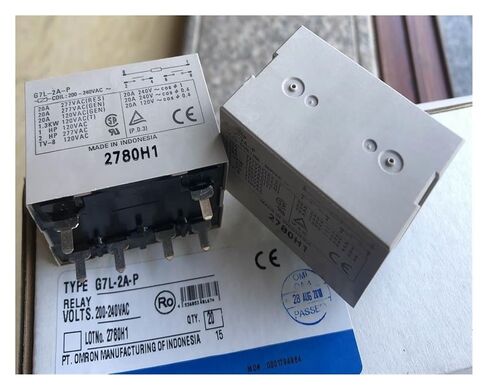 1 قطعة G7L-2A-P 200-240VAC مرحل 6 دبوس in Kuwait