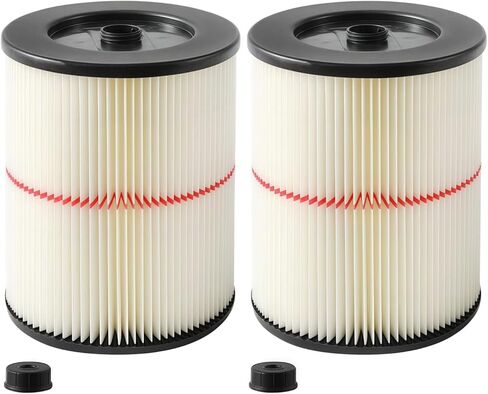 17816 Filter for Craftsman Shop Vac Filters 9-17816 Replacement for Craftsman Vacuum Filters Wet Dry Vac Filter fit 5/6/8/12/16 Gallon and Larger Vacuum Cleaner 2 Pack in Saudi Arabia