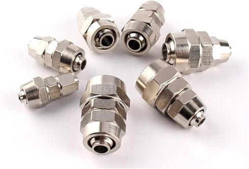 PU PG 4MM 6 8 10 12 14 16MM Straight Type Push in Fittings Pneumatic For Air Pipe Qucik Connector(6-10) in Saudi Arabia