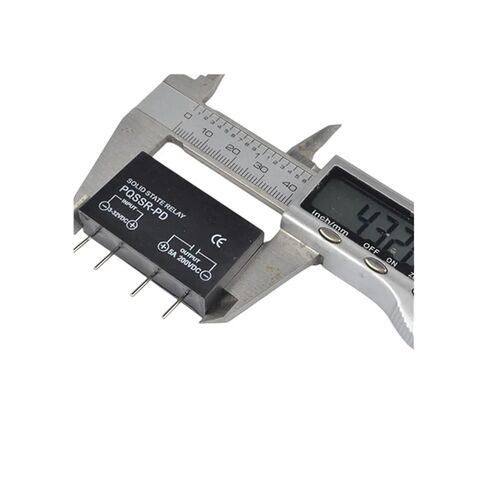 1 قطعة PQLYT PCB تركيب SSR رقيقة جدا 5A PCB تتابع الحالة الصلبة المدخلات 3-32VDC الإخراج 5-200VDC in Kuwait