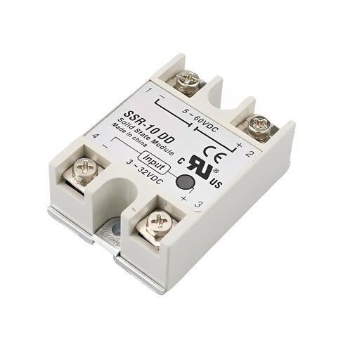 1 قطعة SSR-10DD الشركة المصنعة 10A مرحل ، إدخال 3-32VDC إخراج 5-60VDC in Kuwait