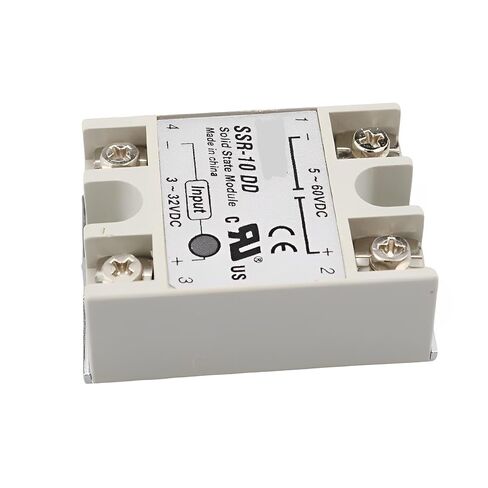 1 قطعة SSR-10DD الشركة المصنعة 10A مرحل ، إدخال 3-32VDC إخراج 5-60VDC in Kuwait