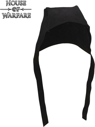 Handcrafted Genuine Leather Peasant’s Cap – Medieval Hood | Renaissance, LARP & Viking Costume Accessory in Saudi Arabia