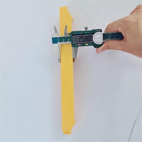 MOQ50PCS XAA26340H3 L48034050A Escalator Yellow Plastic Demarcation Left L=265mm W=26mm H=25.5mm Lift Spare Parts in Kuwait