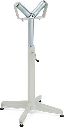 HTC HSV-15 Pipe Stand V head Roller Super Duty Adjustable 22-Inch to 32-Inch Tall , White in Saudi Arabia