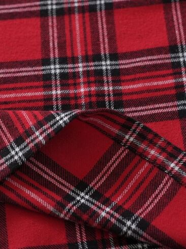Women's Petite Flannel Nightgown Long Sleeve Pajama Dress in Saudi Arabia