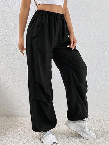 Womens Casual Loose Fit Lightweight Fashion Trendy Pants Daily Comfort Vacation Pant in Saudi Arabia