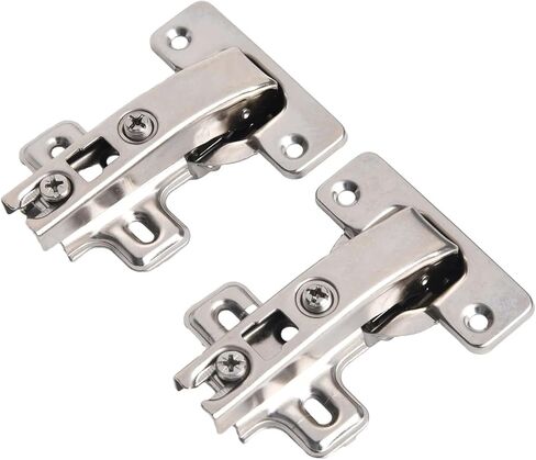 Blind Corner 90 Degree Fold Concealed Angular Door Hinges Furniture Hardware with Screw 2Pcs in Kuwait