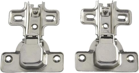Blind Corner 90 Degree Fold Concealed Angular Door Hinges Furniture Hardware with Screw 2Pcs in Kuwait