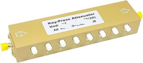 Adjustable Attenuator SMA/N 0-90dB 3G 4 GHZ Button Step Adjustable Attenuator(NO.7) in Kuwait