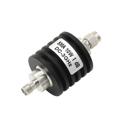 1 SMA-JK 10W Coaxial Male/Female DC-3GHz 1-40dB Fixed Connector Attenuator(SMA-JK 10W 15DB) in Saudi Arabia