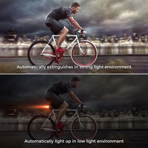 Smart Bike Accessories, USB Wireless Remote Control Six Lighting Modes, Brake Sensing in Kuwait
