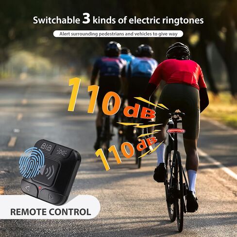 Smart Bike Accessories, USB Wireless Remote Control Six Lighting Modes, Brake Sensing in Kuwait