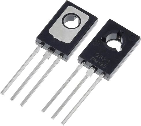 ترانزستور ثلاثي D882 2SD882 3A/40V TO-126 NPN Power 10 قطعة in Kuwait