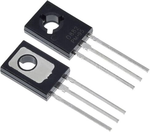 ترانزستور ثلاثي D882 2SD882 3A/40V TO-126 NPN Power 10 قطعة in Kuwait