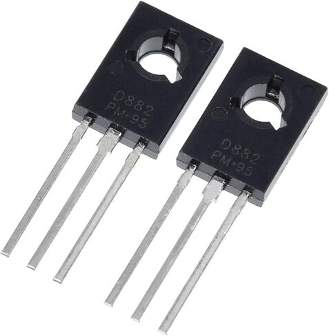ترانزستور ثلاثي D882 2SD882 3A/40V TO-126 NPN Power 10 قطعة in Kuwait