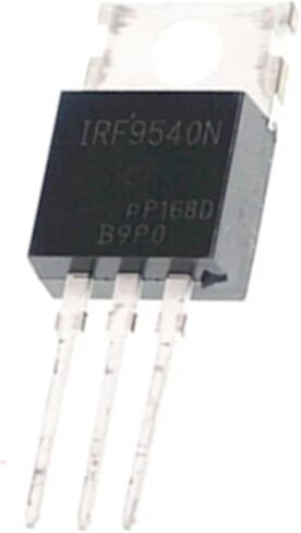 IRF9540N IRF9540 Power MOSFET 23A 100 V TO-220 IC 10Pcs in Kuwait