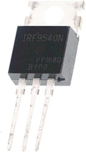 IRF9540N IRF9540 Power MOSFET 23A 100 V TO-220 IC 10Pcs in Kuwait