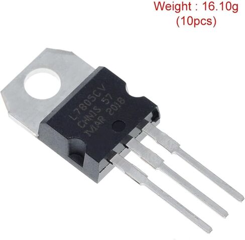 L7805CV L-7805CV L7805-CV 7805CV L7805 7805 10 قطعة in Kuwait