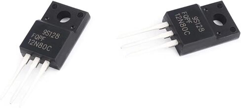 FQPF12N80C FQPF12N80 12A 800V DIP TO-220 IC Chipset MOSFET MOSFT 10Pcs in Kuwait