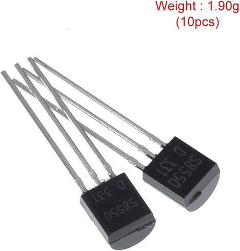 S8550 TO92 S8550D TO-92 8550 الترانزستور (PNP) 0.5A 40V SS8550 SOT-23 100 قطعة in Kuwait