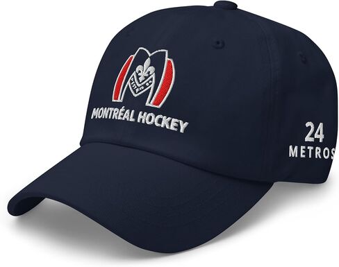 Montreal Metros - 24 Jersey Hollander Hockey Team - Dad hat in Saudi Arabia