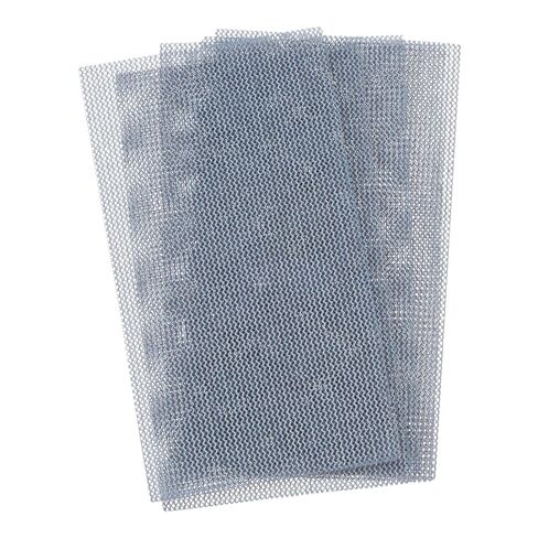 5pcs Mesh Sanding Sheets 320 Grits 2.8" x 5" Ceramic Abrasive Wet Dry Sandpaper Dust-Free Hook and Loop Abrasive Pads for Car Woodworking Metal Polishing & Grinding in Kuwait