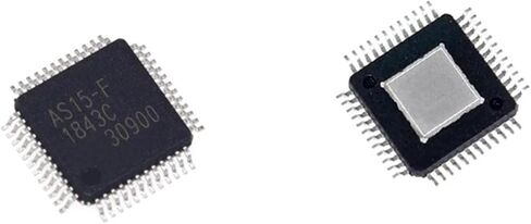 AS15-F AS15-G AS15-HF AS15-HG AS15-U RM5101 AS15 AS15F AS15G AS15HF AS15HG AS15U QFP-48 شرائح 5 قطع (AS15-U) in Kuwait