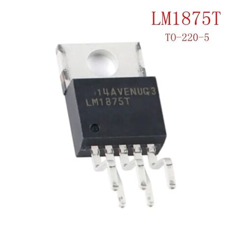 LM1875T LM1875 TO-220-5 20 واط مضخم الطاقة الصوتي 5 قطع in Kuwait