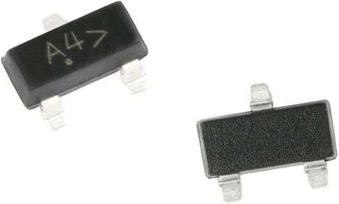 BAV70 A4 SOT23 BAV70LT1G SOT-23 SOT BAV70LT SMD ترانزستور A4W صمام ثلاثي 100 قطعة in Kuwait