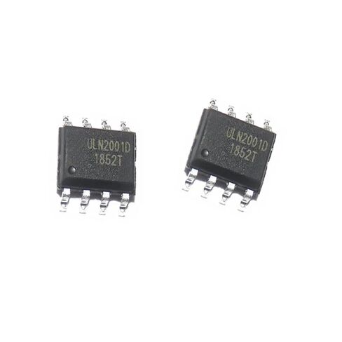 ULN2001 ULN2001D ULN2001DS 2001D 2001 SOP-8 SMD SOP8 شرائح ثلاث قنوات التتابع سائق IC 10 قطعة in Kuwait