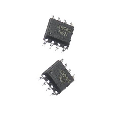 ULN2001 ULN2001D ULN2001DS 2001D 2001 SOP-8 SMD SOP8 شرائح ثلاث قنوات التتابع سائق IC 10 قطعة in Kuwait