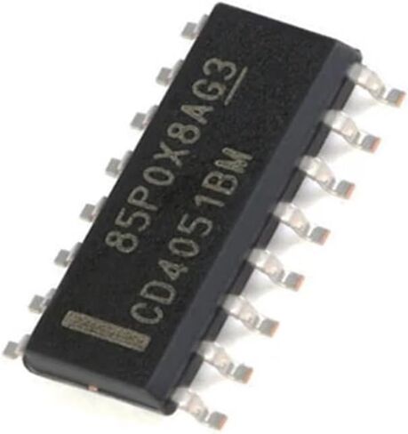 CD4051BM SOP-16 CD4051 HEF/HCF/CD4051 4051 SMD Chipset 10Pcs in Kuwait