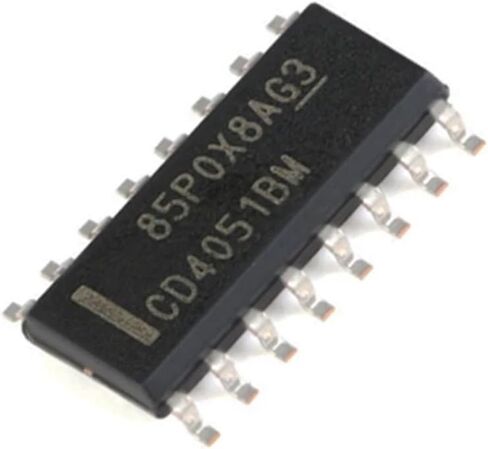 CD4051BM SOP-16 CD4051 HEF/HCF/CD4051 4051 SMD Chipset 10Pcs in Kuwait