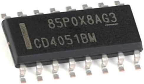 CD4051BM SOP-16 CD4051 HEF/HCF/CD4051 4051 SMD Chipset 10Pcs in Kuwait