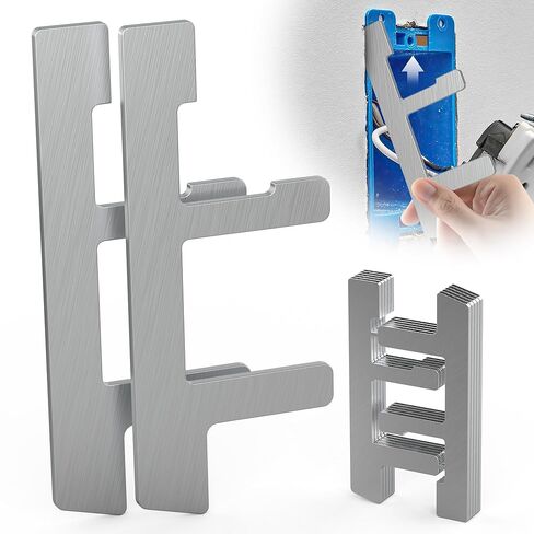 5 Pcs Switch Box Straps on Electrical Outlet Repair | Switch Box Support F Clips for Use with Boxes with Plaster Ears | for Loose Outlet Fix in Saudi Arabia