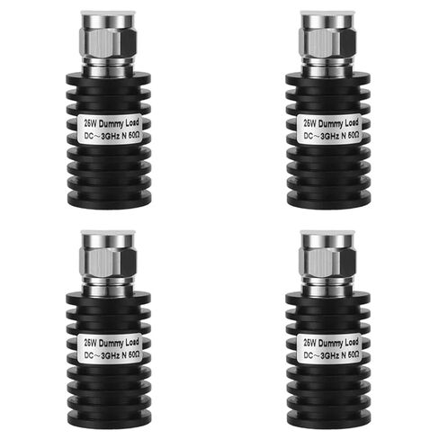 4X RF Coax 25W N Male Connector صغير 50 ​​أوم DC-3Ghz، تحميل وهمي in Kuwait