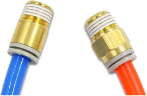 10/20PCS Straight Connector Tracheal Quick Connector Pneumatic Fitting KQ2H04-M5 KQ2H06-M5 KQ2H08-01S KQ2H10-01S(KQ2H04-M5,10PCS) in Saudi Arabia