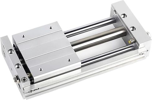 1pcs Magnetic Coupling Rodless CY1L Pneumatic Cylinder Long Stroke Ball Sleeve Bearing CY1L10 15 20 25 32 40-100 300 800 1000 1500(Stroke 1200mm,CY1L40) in Kuwait