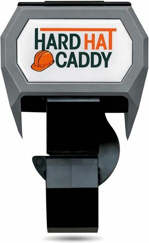 Hard Hat Caddy, All in One PPE Organizer with Magnetic Backing, Belt Clip, & Hook, Compatible with Safety Gear Brands in Saudi Arabia